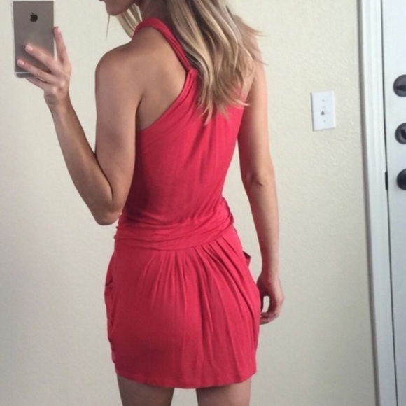 BCBGMAXAZRIA Mini Dress with Pockets - Picture 3 of 7